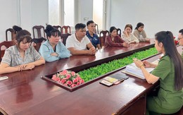 Bắt giữ Lê Thị Mỹ Nương sinh năm 1997