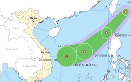Bão số 12 Fengshen chưa vào bờ, Biển Đông lại sắp đón thêm áp thấp nhiệt đới