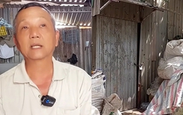 Nam nghệ sĩ sống trong lều lợp tôn, xung quanh rác thải, ăn nhờ đàn em: "Tôi khổ quá"