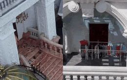 Xôn xao clip flycam quay lén cảnh sinh hoạt trong biệt thự Ngân Collagen, trước đó chồng đã làm đơn trình báo