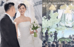 Chị đẹp siêu mẫu làm 1 điều ở hôn lễ thế kỷ của Hoa hậu Đỗ Hà và chồng thiếu gia