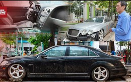 Kỳ lạ xe sang Bentley, Mercedes bị bỏ hoang trên vỉa hè Hà Nội