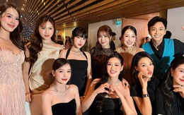 Nửa showbiz đến chúc phúc Chế Nguyễn Quỳnh Châu: Hoà Minzy nổi bần bật trong váy xuyên thấu, Ngô Kiến Huy - Khổng Tú Quỳnh đụng mặt