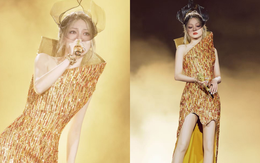 “Tiểu thiên hậu” xứ Trung - Trương Thiều Hàm diện váy của Thanh Hương Bùi