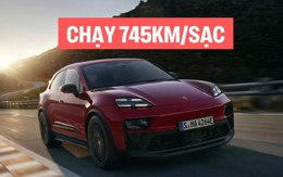 Porsche Macan thêm bản GTS thể thao: Giá quy đổi hơn 2,7 tỷ đồng, động cơ điện mạnh 563 mã lực, chạy Hà Nội - Đà Nẵng không cần sạc