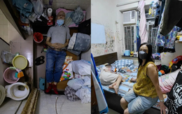 Cuộc sống nghẹt thở của gia đình 4 người trong căn hộ 7,4m2 giữa lòng thành phố xa hoa