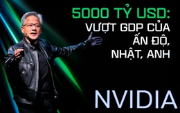NVIDIA lập cú đúp kỷ lục 2025: 5.000 tỷ USD vốn hóa khiến cả Phố Wall sững sờ, còn 1 kỷ lục kinh ngạc nữa