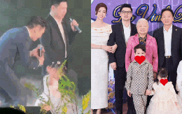 Hai thiếu gia nghìn tỷ song ca cực ngọt mừng sinh nhật bầu Hiển, spotlight lại thuộc về ái nữ nhà Đỗ Mỹ Linh