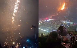 Trung Quốc: Màn trình diễn mãn nhãn trở thành "thảm họa”, khán giả kêu cứu vì bị vật thể lạ rơi xuống đầu