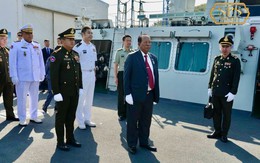 1 trong 2 món quà siêu 'khủng' do Trung Quốc tặng Campuchia đã hoàn thành, đích thân quan chức cấp cao của Phnom Penh kiểm tra