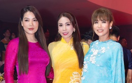 Lý Hương cùng hơn 200 nghệ sĩ diện áo dài dâng hương trong ngày giỗ Tổ ngành sân khấu