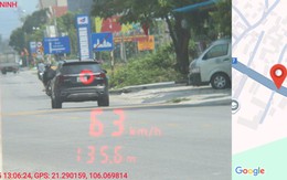 Loạt chủ xe chạy quá tốc độ qua Bắc Ninh có biển số sau nhanh chóng nộp phạt nguội theo Nghị định 168