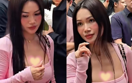 Sĩ Thanh gây tranh cãi vì ăn mặc hở hang cúng giỗ Tổ