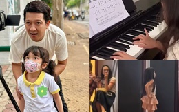 Con gái Trường Giang 6 tuổi được học đủ thứ chuẩn "cầm kỳ thi họa"