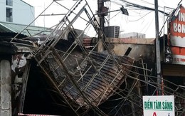 Phát hiện chủ tiệm tử vong sau tiếng nổ lớn và ngọn lửa bùng lên tại tiệm bán quần áo