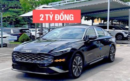 Kia K8 lần đầu được rao bán tại Việt Nam: Bản hybrid bắt đúng 'trend' sống xanh, giá gần 2 tỷ đồng, tương đương C-Class hay 330i nhưng rộng rãi hơn hẳn