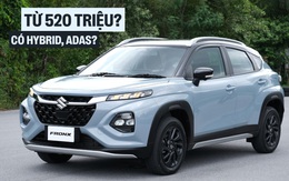 Suzuki Fronx thêm clip ‘nhá hàng’ trước ngày ra mắt Việt Nam: Dự kiến 3 bản, tạm tính từ 520 triệu đồng, có hybrid, ADAS đấu Raize, Sonet