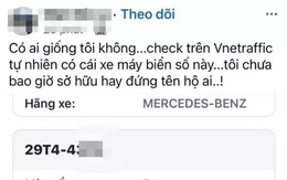 Người lên mạng than ‘bỗng dưng’ sở hữu thêm xe trên VNetraffic xoá bài viết sau khi CSGT tra hồ sơ gốc
