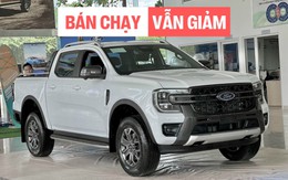 Ford Ranger giảm giá mạnh tại đại lý: Bản Wildtrak, Raptor giảm tới 120 triệu đồng, bản ‘base’ còn rẻ hơn Hilux