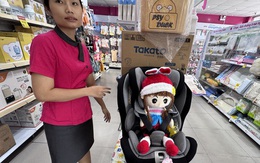 “Chạy đua” tìm mua ghế ngồi ô tô cho trẻ em