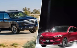 10 mẫu ô tô bán ít nhất tháng 10 tại Việt Nam