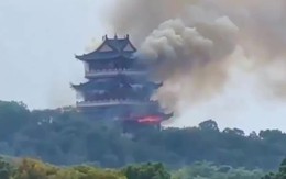 Cháy chùa ở Trung Quốc: Người dân cách nhiều km kể khoảnh khắc phát hiện lửa, xác định nguyên nhân ban đầu