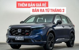 Lộ thông tin Honda CR-V e:HEV 2026 sắp bán tại Việt Nam: Cụm cần số phím bấm, thêm bản giá rẻ cho người thích xe hybrid, bán ra ngay tháng 2