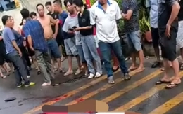 Người đàn ông tử vong giữa đường ở TPHCM nghi bị truy sát