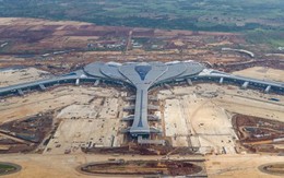 Toàn cảnh sân bay Long Thành trước ngày đón chuyến bay đầu tiên