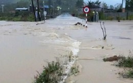 Tìm cách ngăn lũ tràn vào trại nuôi cá tầm, người đàn ông bị nước cuốn mất tích