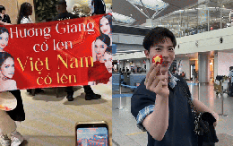 Dàn sao Việt sang Thái ủng hộ Hương Giang: Khí thế hừng hực trước thềm Chung kết Miss Universe!