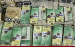 Xe container chở gần 1 tấn ma tuý từ Tam giác vàng tuồn vào Việt Nam