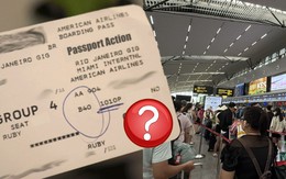 Từ hôm nay khách Việt soi kỹ vé, nếu thấy dòng chữ này thì xác định bị an ninh giữ lại