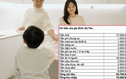 Gia đình 4 người sống ở Vinhomes Central Park: Thu nhập 70 triệu, tháng nào cũng "cháy túi", vẫn không biết "tiêu hoang" ở đâu