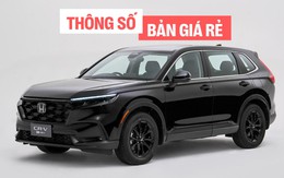 Lộ thông số Honda CR-V hybrid mới sắp lắp tại Việt Nam: 2 phiên bản, thêm cấu hình 'giá rẻ' lược bớt tiện nghi