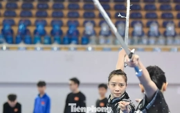 SEA Games 33: Chiêm ngưỡng thần thái đầy mê hoặc của các tuyển thủ wushu Việt Nam