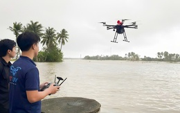 CT Group khẩn trương phát triển UAV kén nổi siêu nặng cứu được nhiều người, nhà robot chống lụt