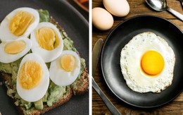 Luộc trứng và rán trứng, nấu kiểu nào giữ lại nhiều dinh dưỡng hơn?