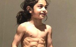 Cậu bé 5 tuổi cơ bụng đã 6 múi cuộn cuộn khiến tất cả phải ngỡ ngàng