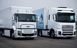 Xe tải điện đầu tiên của Ford có phạm vi hoạt động lên tới 300 km