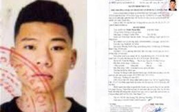 Truy nã Trịnh Thanh Hải sinh năm 1998