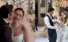 Đám cưới như lễ trao giải của "trai hư - gái đẹp showbiz": 430 khách đổ bộ, bất ngờ khoe quý tử 3 tháng tuổi