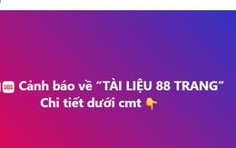 Công an xã Tiên Hưng, tỉnh Hưng Yên cảnh báo khẩn về tài liệu độc hại lan truyền trên mạng