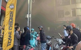 Hoảng hồn cảnh tượng khói bốc nghi ngút từ một thẩm mỹ viện ở trung tâm TP.HCM