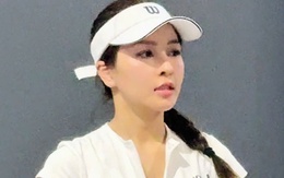 Trâm Anh tái xuất đánh pickleball: Ôi, sao vẫn đẹp nức nở vậy!