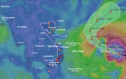 Bão Fung-Wong tiệm cận cấp siêu bão, di chuyển nhanh, sáng mai vào Biển Đông