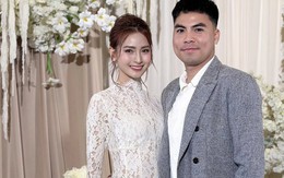 MC Huyền Tạt Mù tạt sánh đôi với "hoàng tử ĐT Việt Nam" như cô dâu chú rể