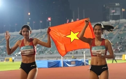 Màn ‘song kiếm hợp bích’ đưa điền kinh Việt Nam thăng hoa với cú đúp HCV SEA Games 33