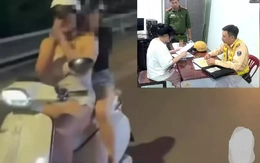 Triệu tập cô gái chạy xe máy như diễn viên xiếc trên đường ở TPHCM