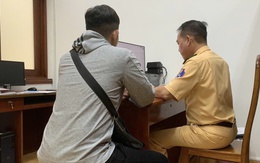 Quay clip chạy xe 1 bánh để đăng TikTok, nam thanh niên bị CSGT mời đến trụ sở